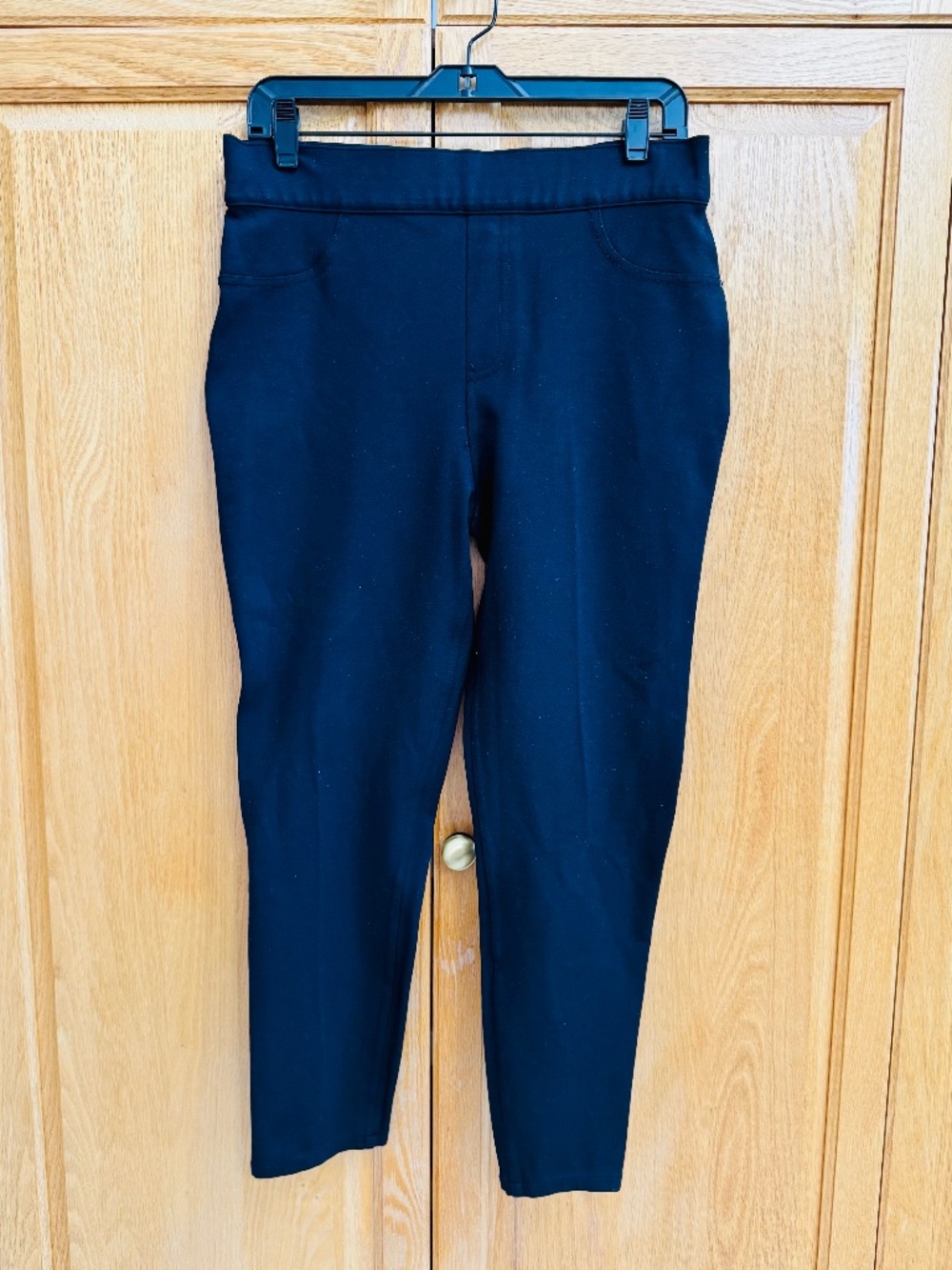 SPANX PerfectFit Ponte Slim Pant, Black, High Rise Size XL Preowne